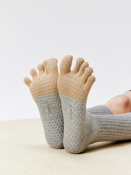 Five-Toe Crew Socks