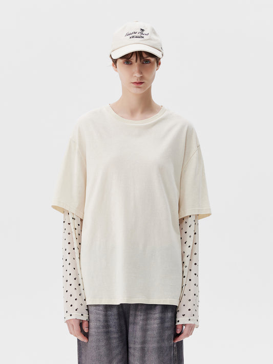 Mesh Panel T-Shirt