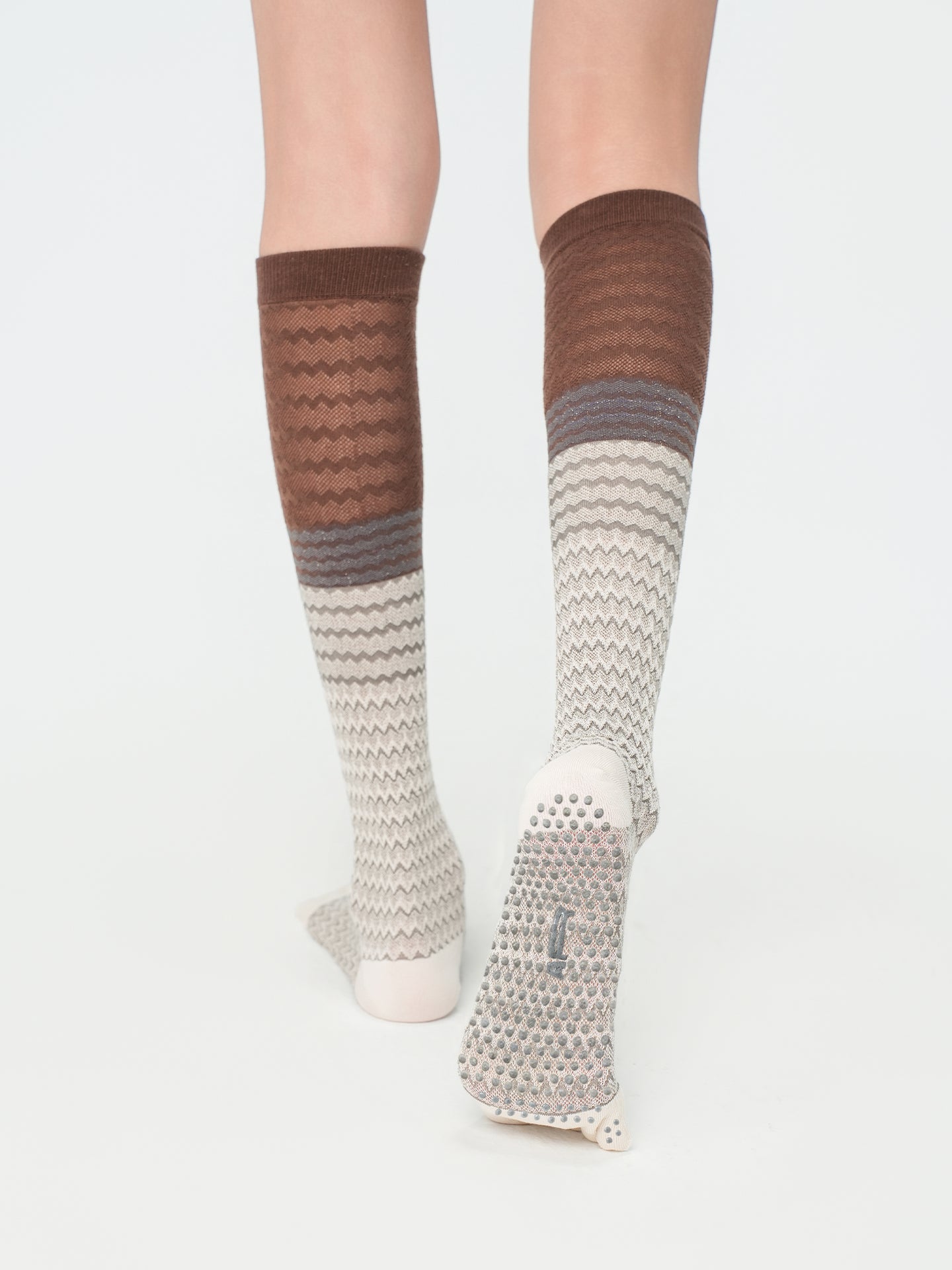 Melange Five-Toe Socks