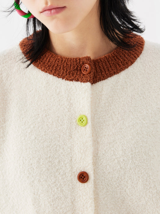 Fancy Cardigan Soft Sherpa Set