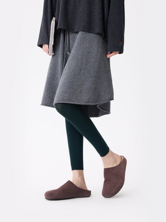 Purple Label Merino Wool and Mulberry Silk Leggings