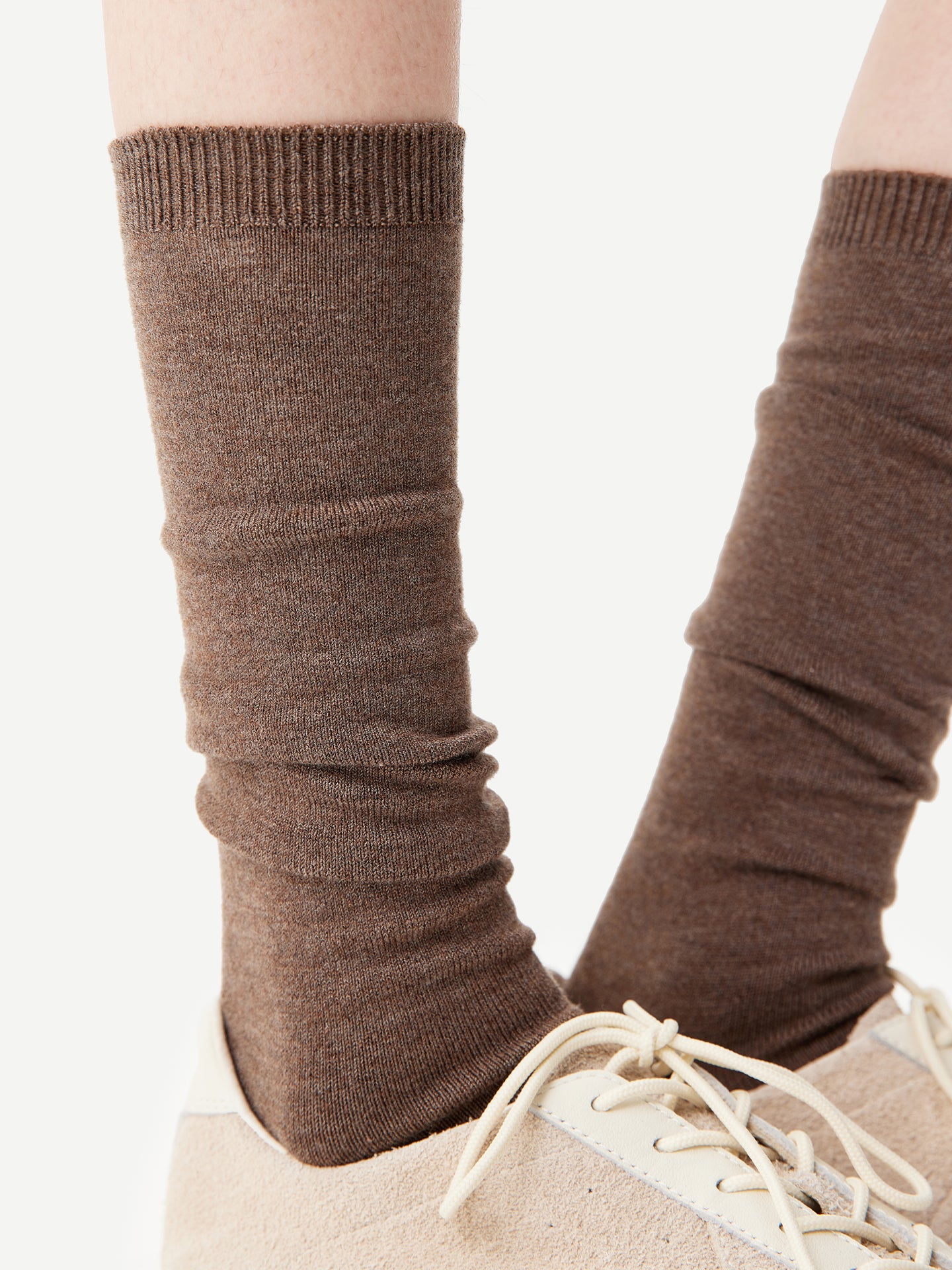 Wool & Lyocell Blend Calf Sock