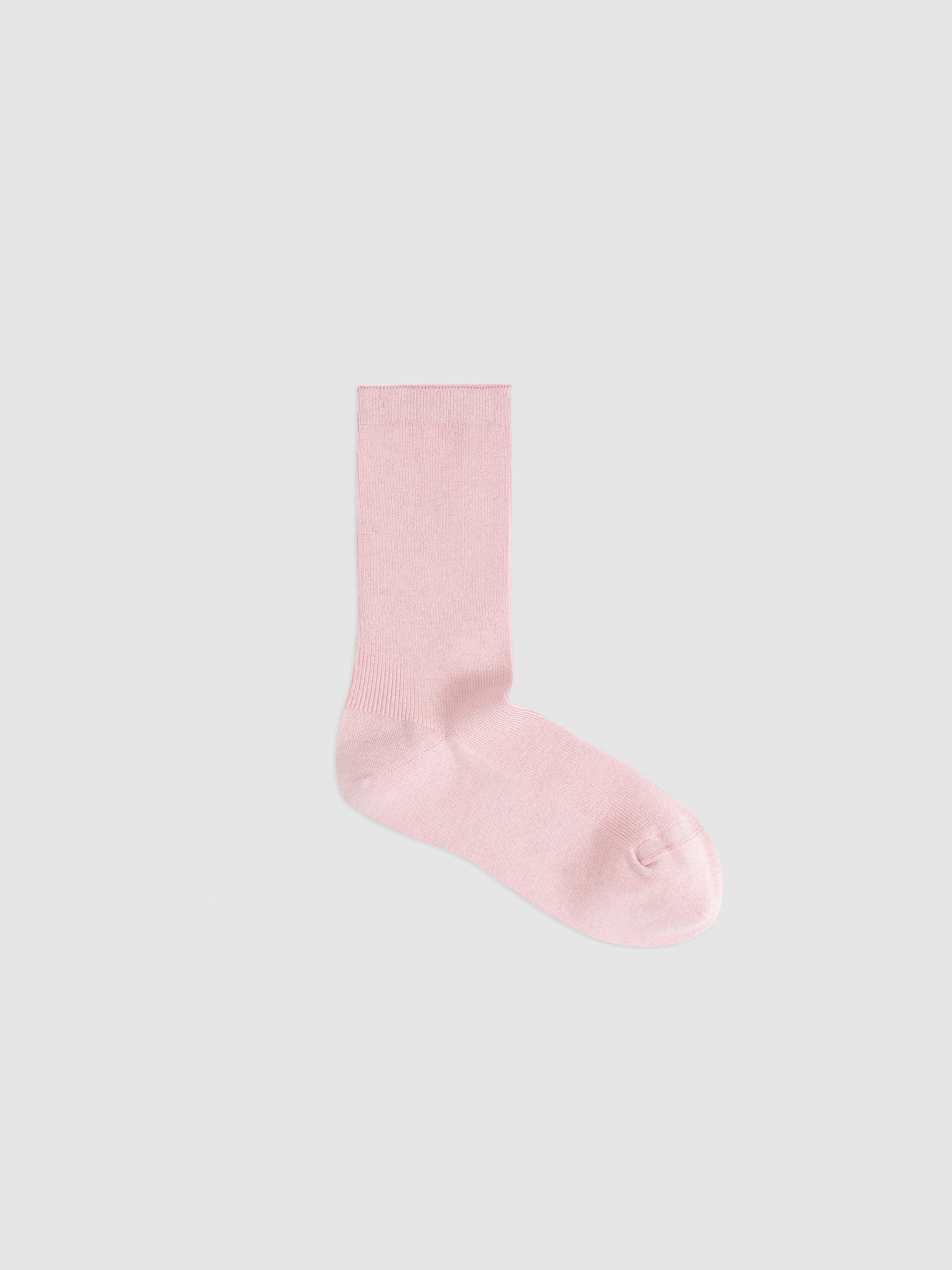Merino Mulberry Crew Sock