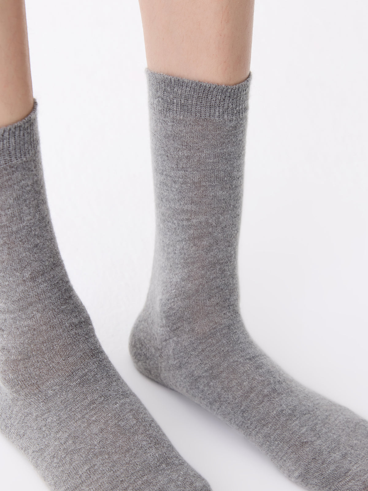Purple Label Mohair Soft Mid-Calf Socks