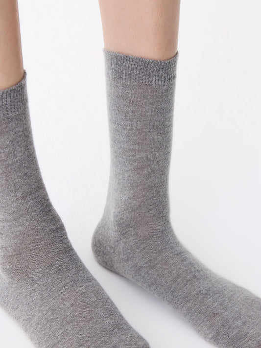 Purple Label Mohair Soft Mid-Calf Socks