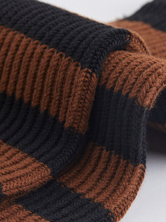 Ringed Stripe Crew Sock