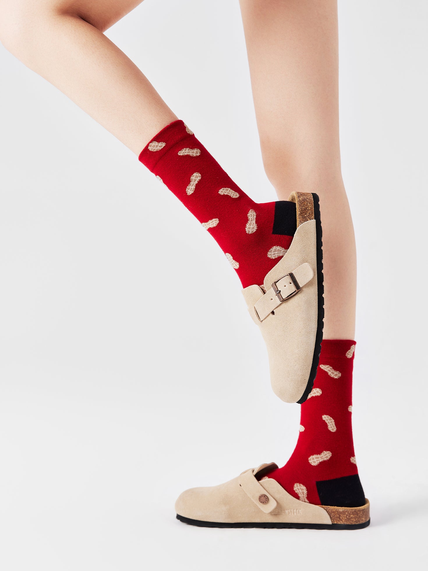 Lucky Peanut Crew Sock