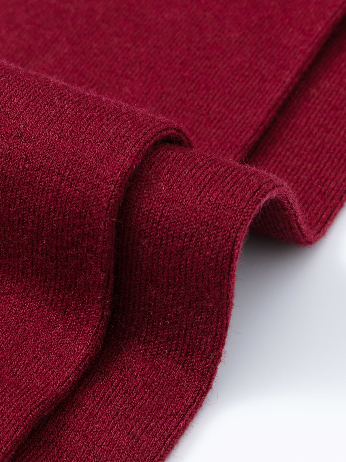 Purple Label Merino Wool Double-Ribbed Mid-Calf Socks