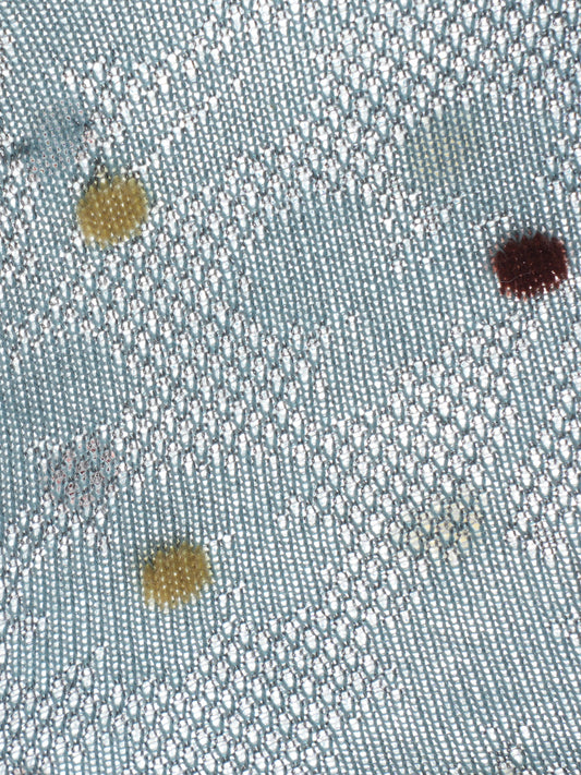 Contrast Dot Mesh Crew Socks