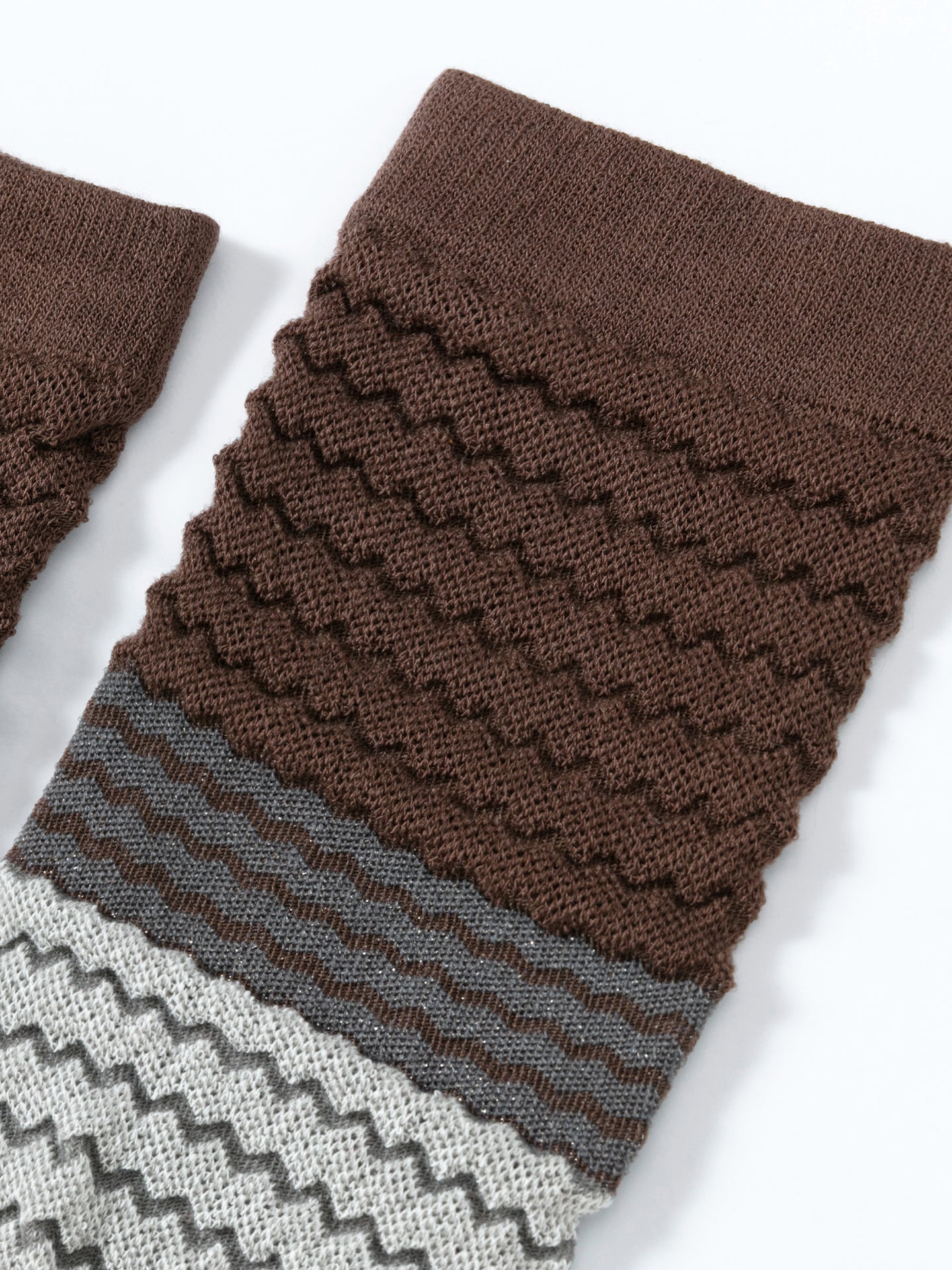 Melange Five-Toe Socks