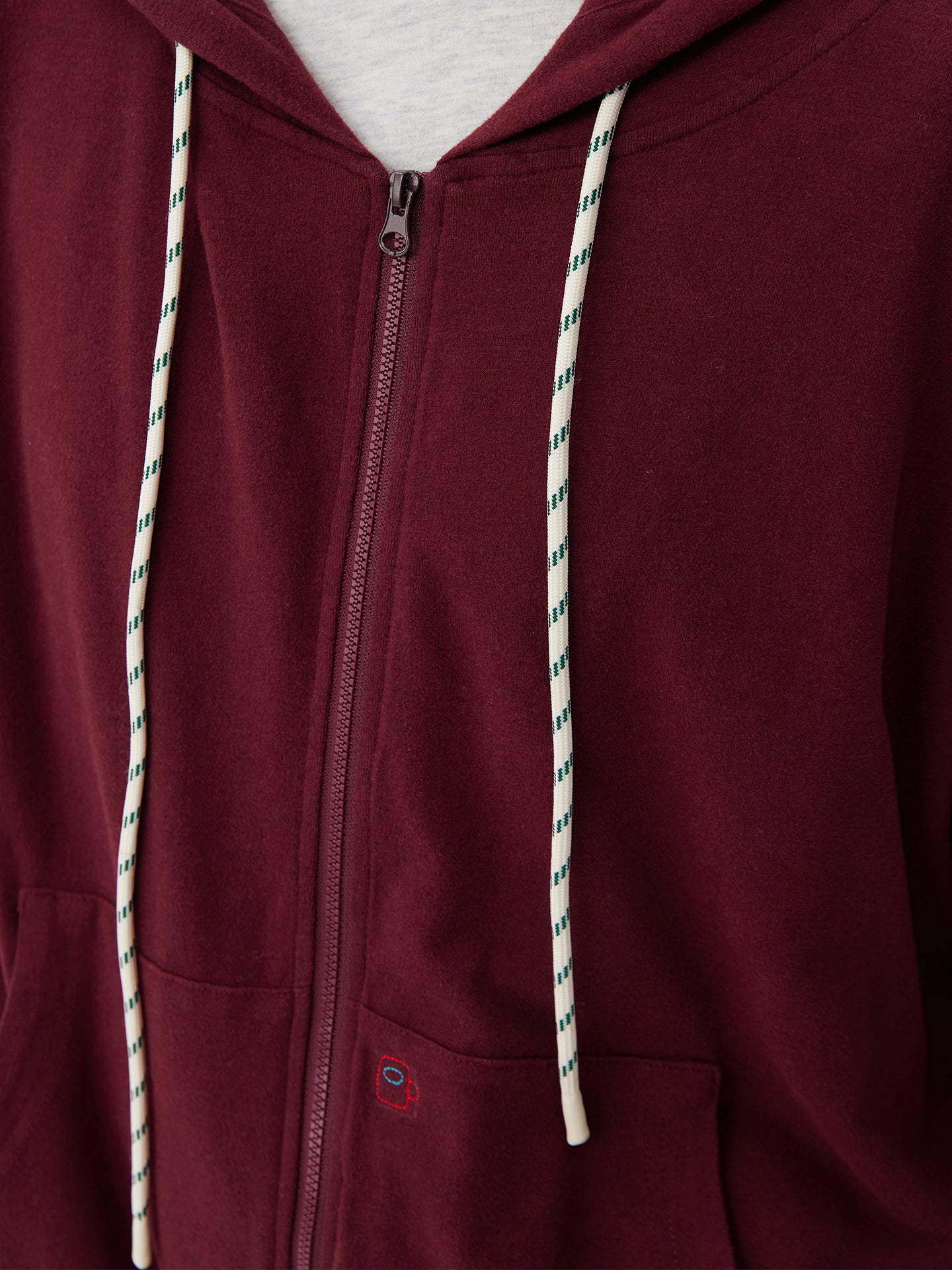 AR × Xuan Soft Cotton-Modal Zip-Up Hoodie