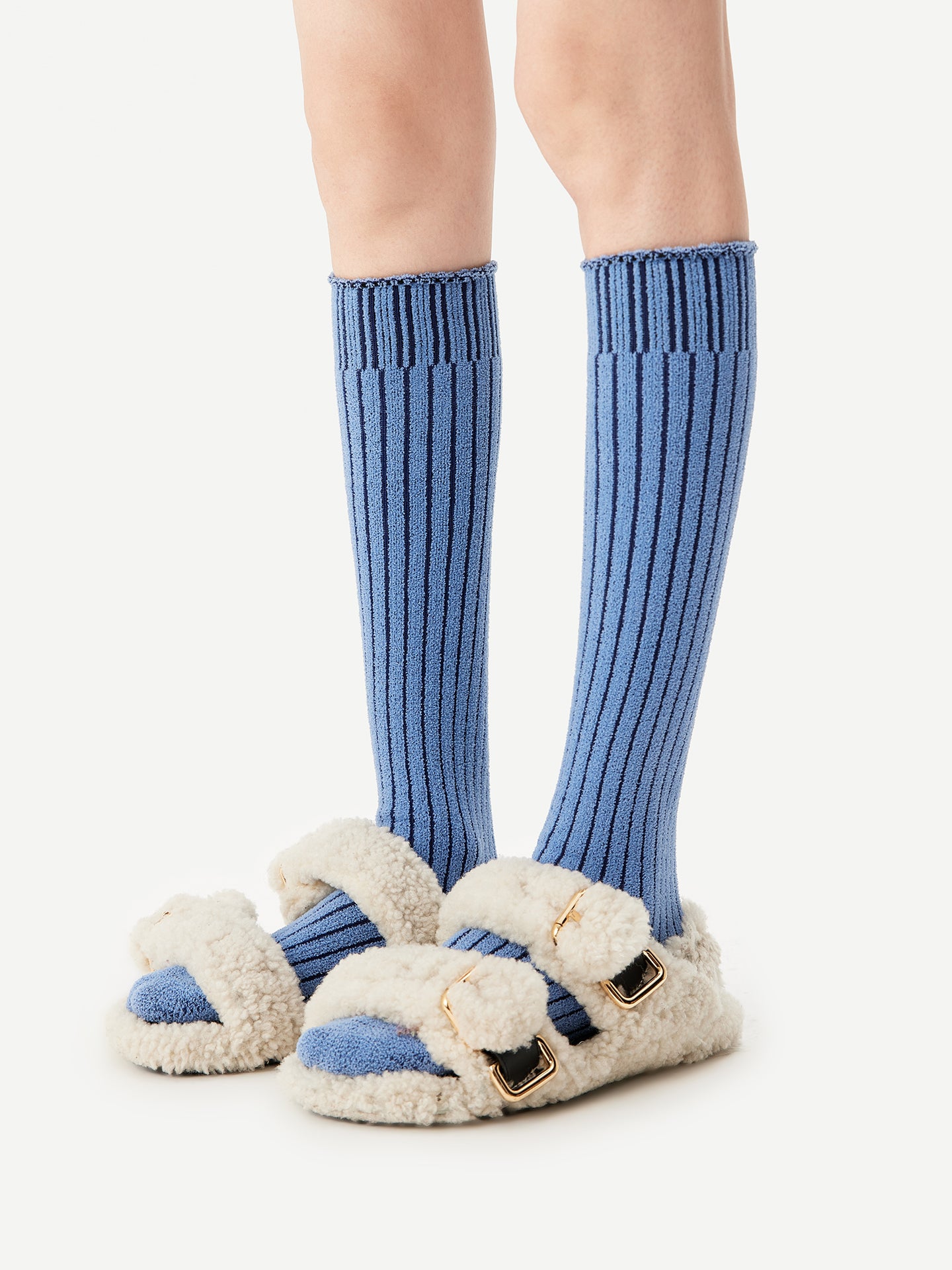 Soft Sherpa Calf Sock