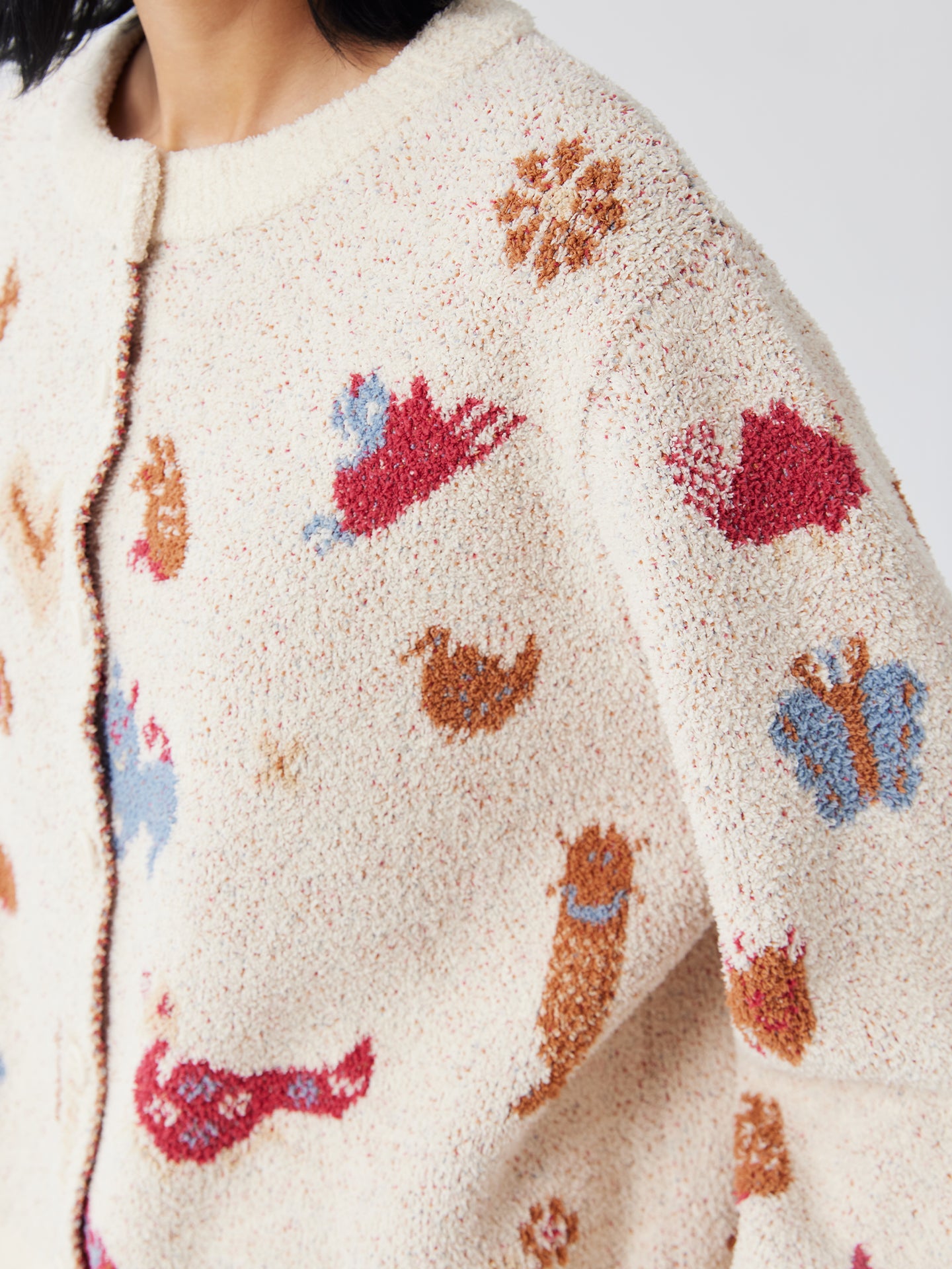 Oriental Print Soft Sherpa Set