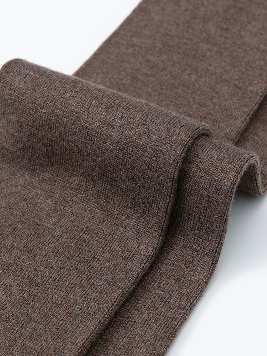 Purple Label Merino Wool and Mulberry Silk Knee-High Socks