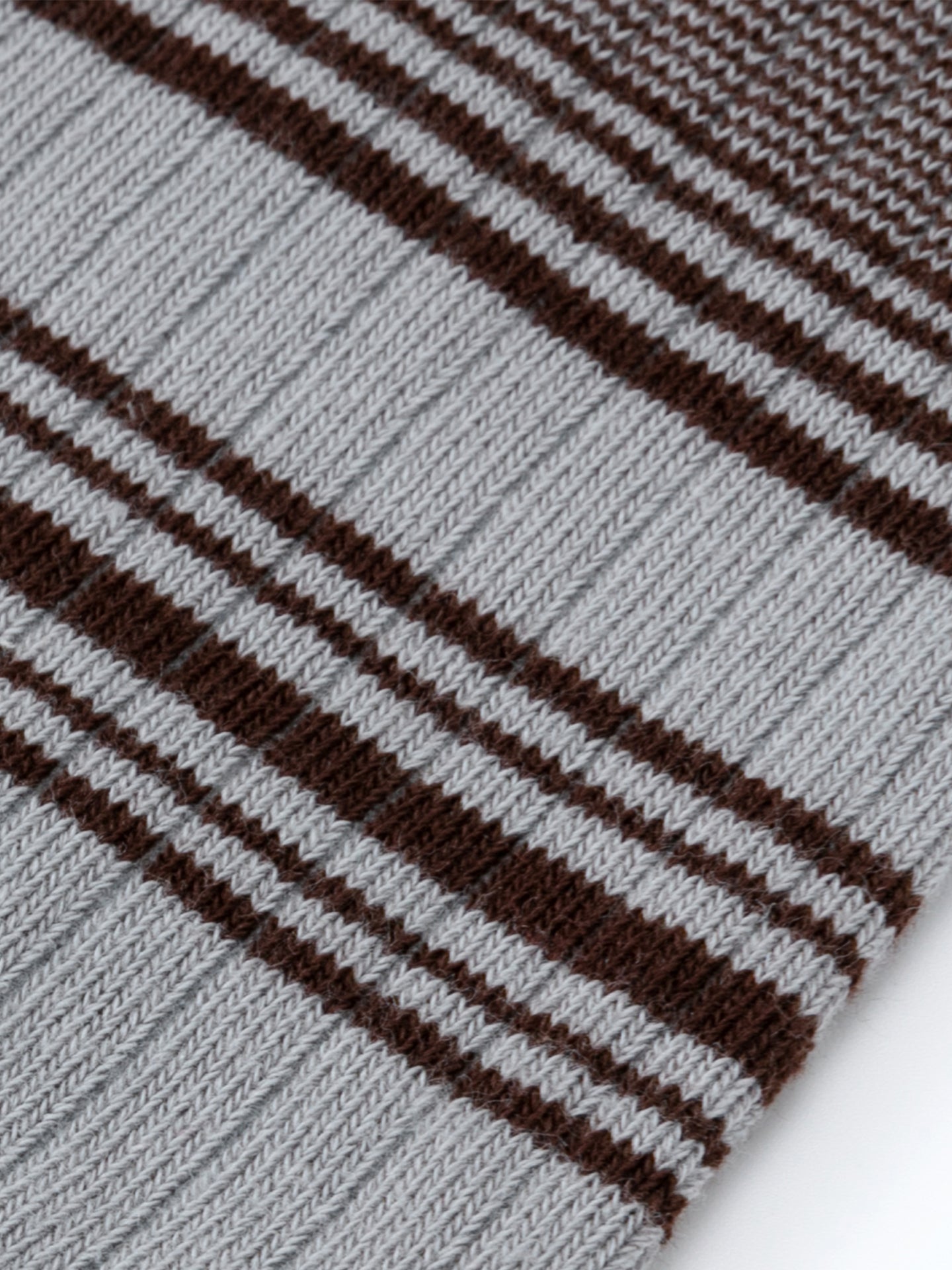 Contrast Stripe Calf Sock