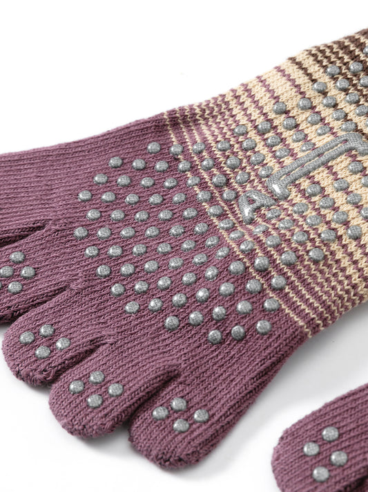 Double Strap Grip Five-Toe Socks