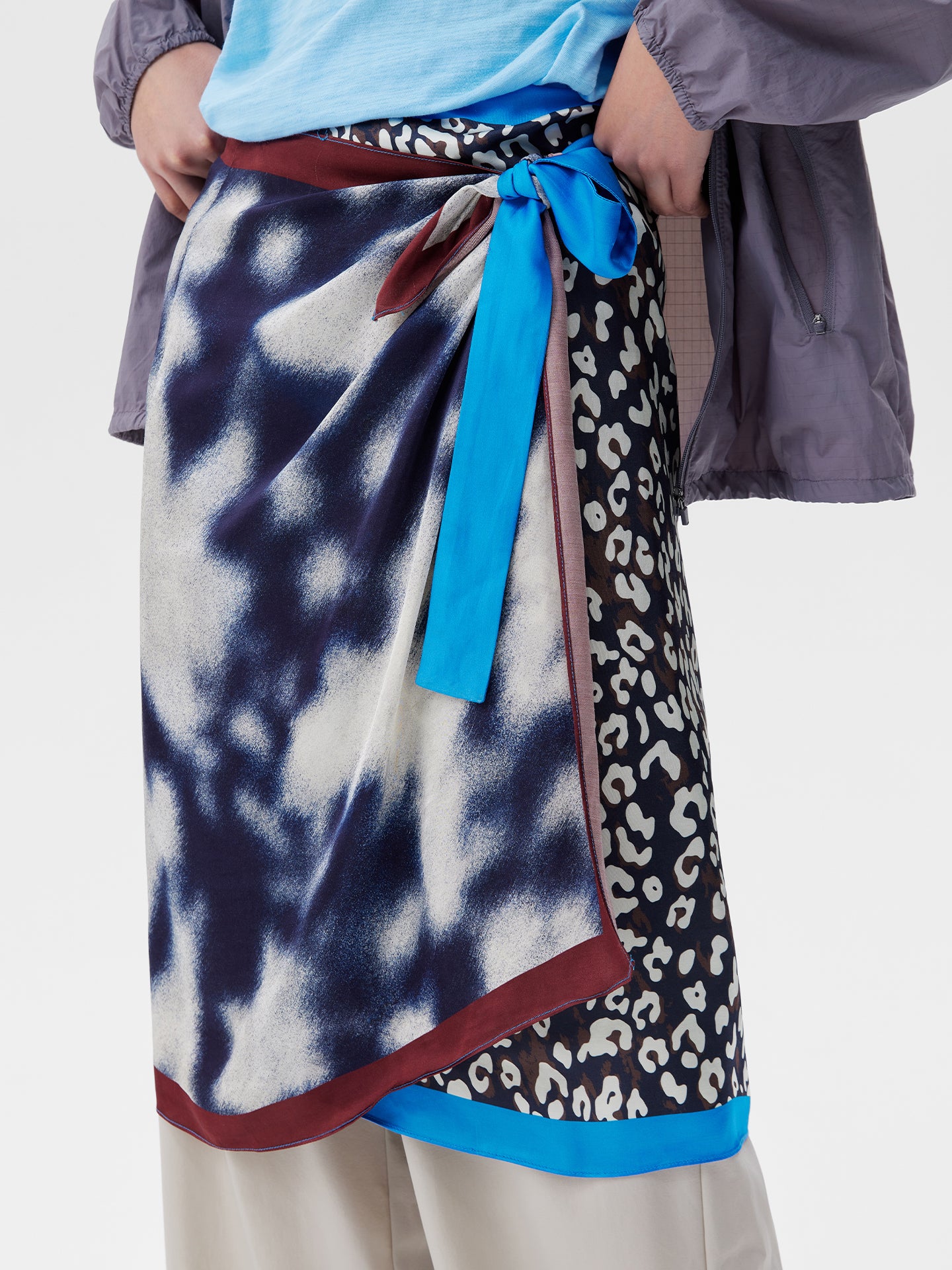 Patterned One-Piece Apron