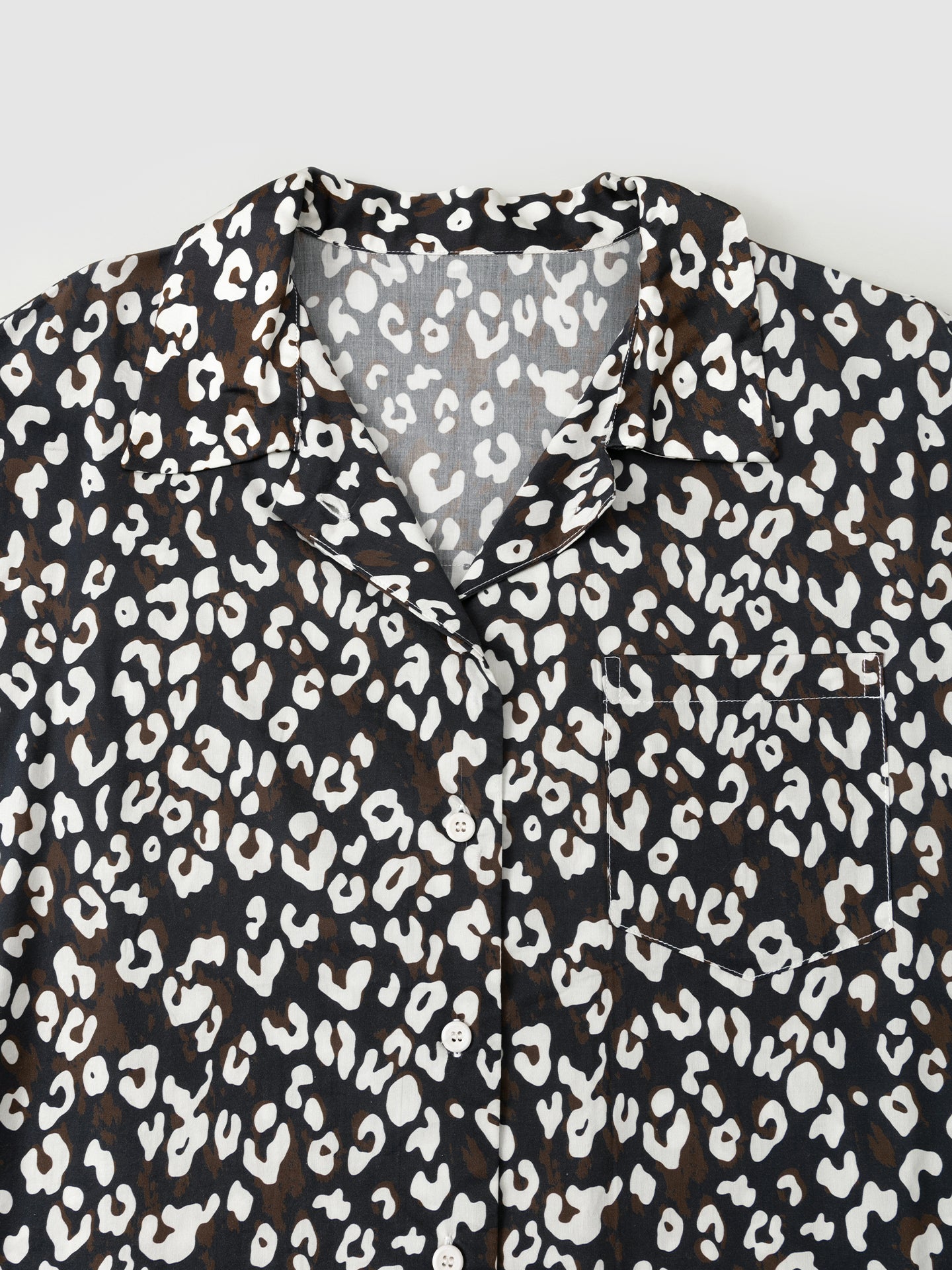 Leopard Print Loungewear Set