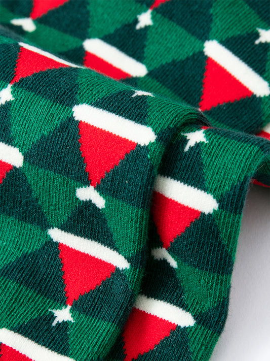 Santa Hat Crew Sock