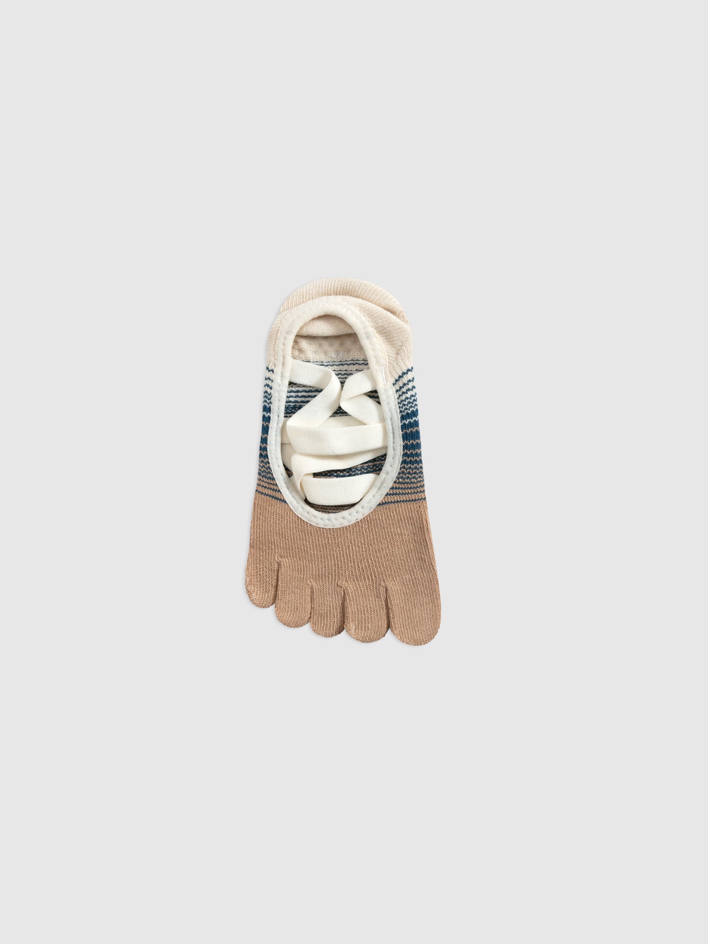Double Strap Grip Five-Toe Socks
