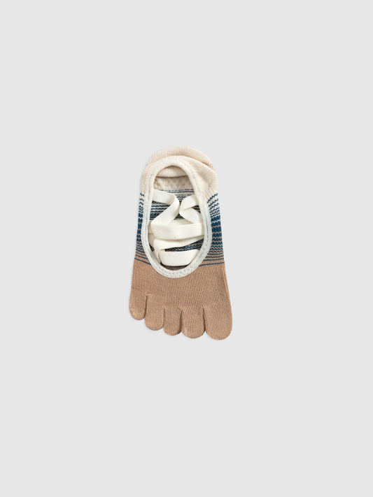 Double Strap Grip Five-Toe Socks