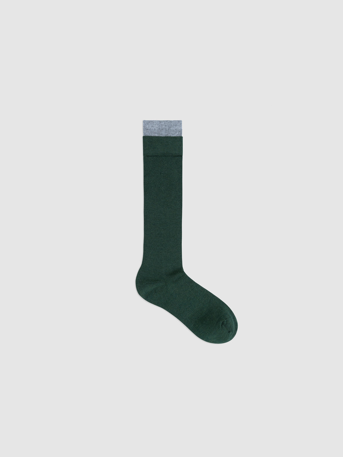 Purple Label Merino Wool Double-Ribbed Mid-Calf Socks
