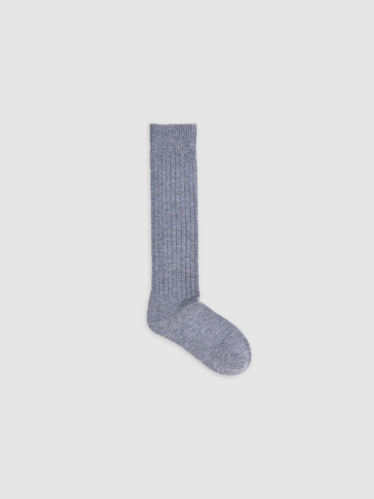 Merino Mulberry Under Knee Sock