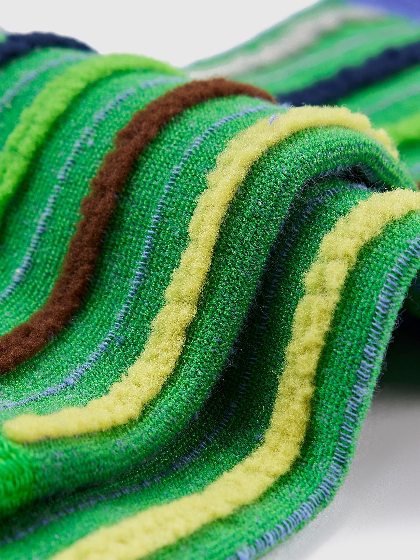 Double-Sided Stripped Crew Sock