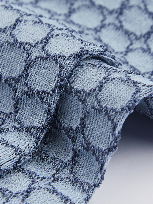 Shiny Cube Crew Sock