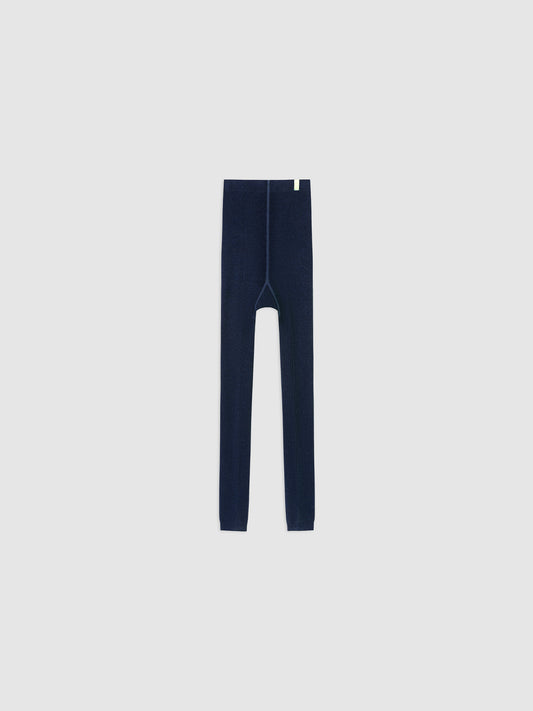 Purple Label Merino Wool and Mulberry Silk Leggings