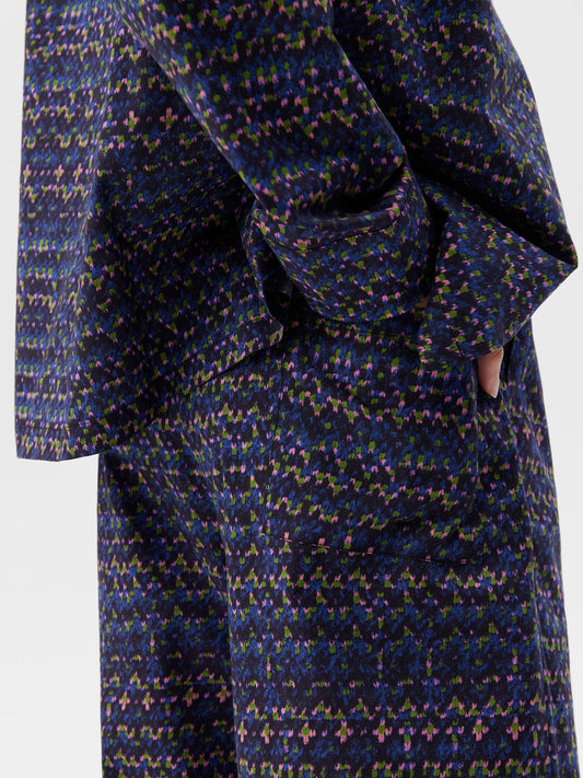 Heathered Print Loungewear Set