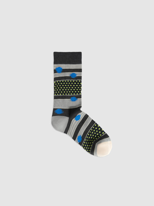Dot & Stripe Crew Socks
