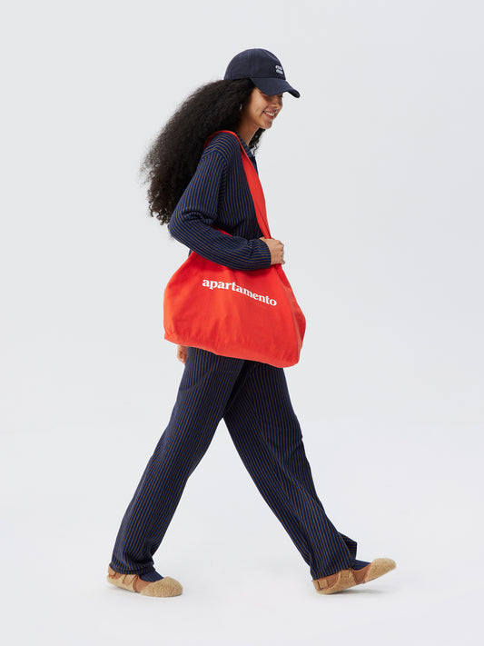 Vertical Stripe Soft Sherpa Set