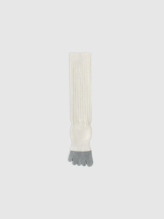 Five-Toe Crew Socks