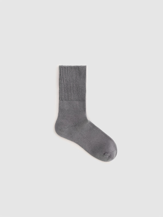 Supima Double-Needle Sock