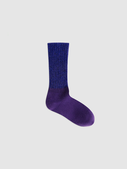 Purple Label Mohair Fluffy Merino Wool Socks