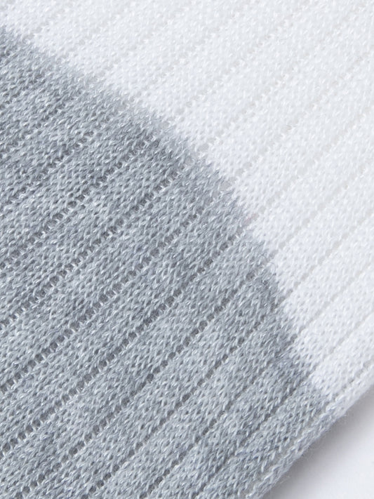 Contrast Toe Tip Calf Sock