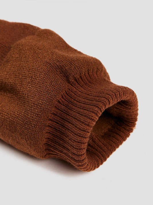 Ribbed Lantern Crew Sock