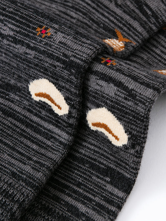 Modern Hmong Art Crew Sock