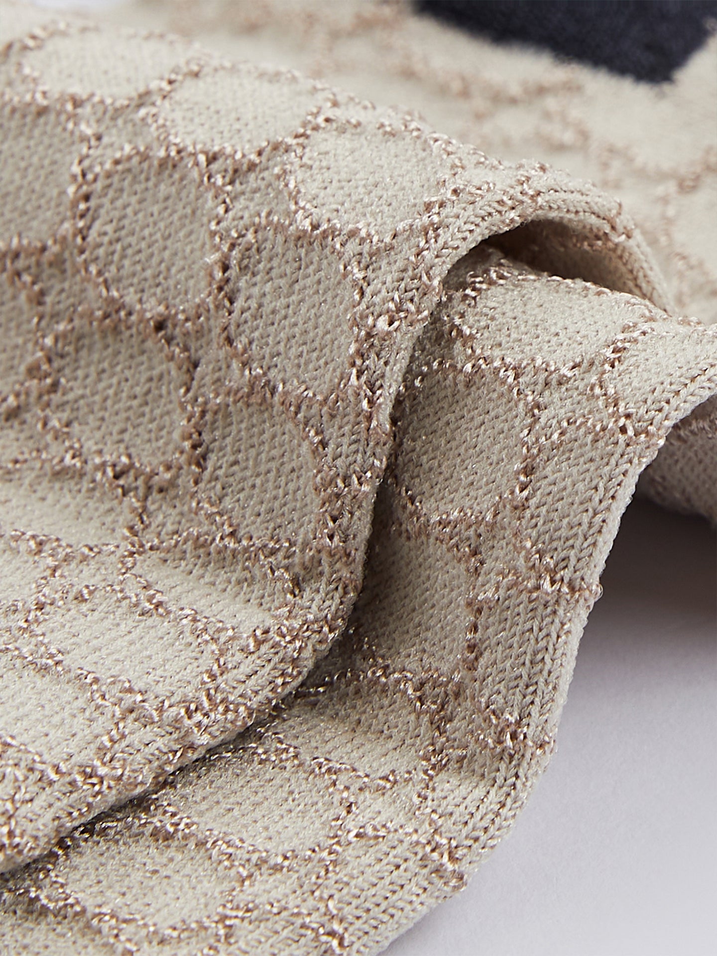 Shiny Cube Crew Sock