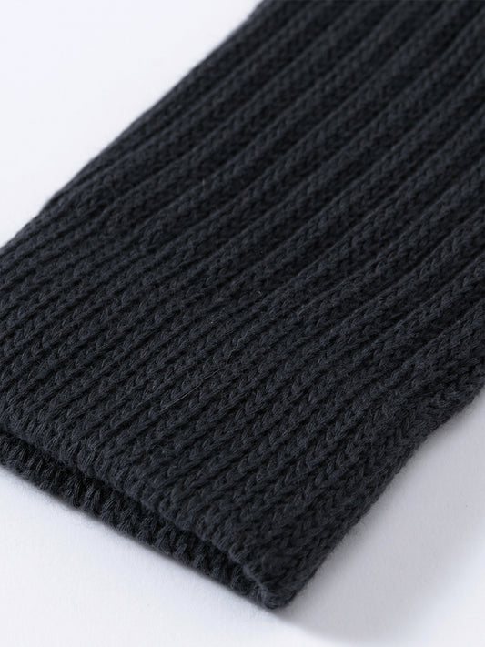 Contrast Toe Under Knee Sock