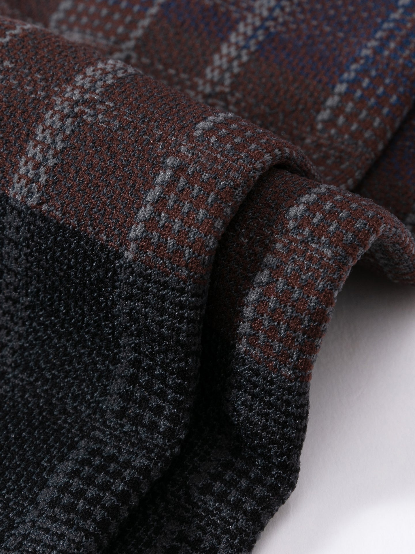 Bold Plaid Calf Sock