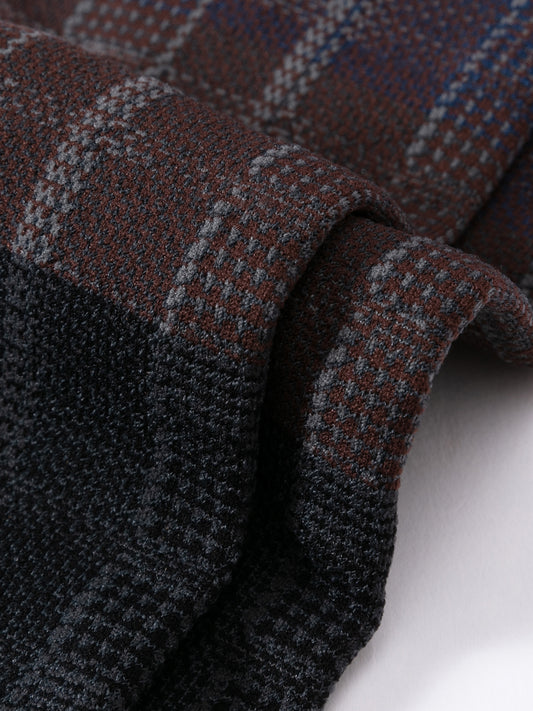 Bold Plaid Calf Sock