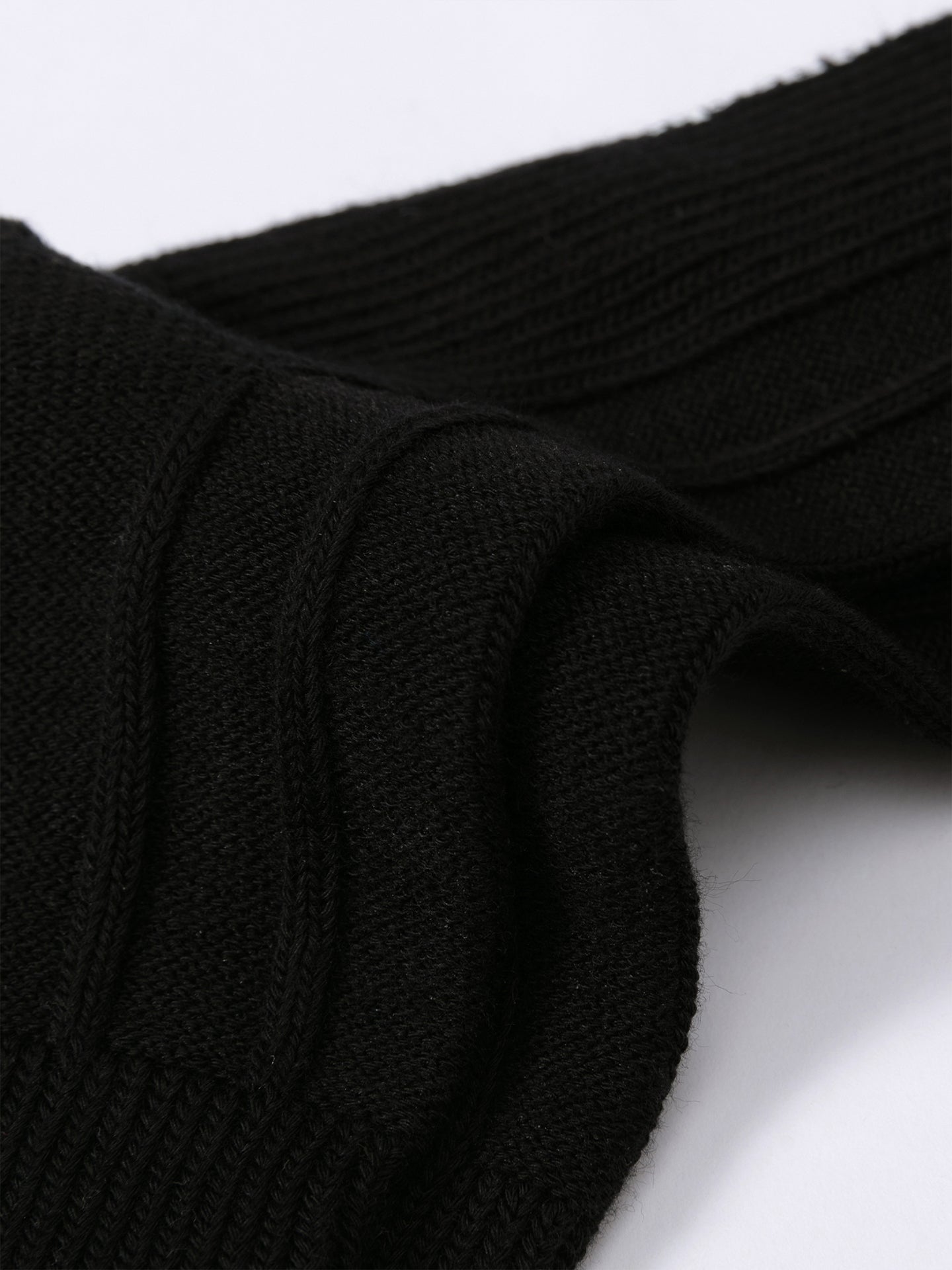 Textured Stripe Crew Sock
