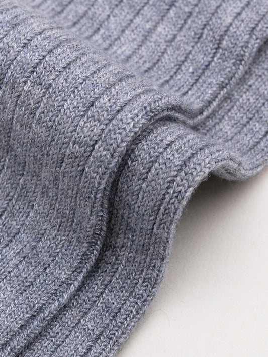 Merino Mulberry Under Knee Sock