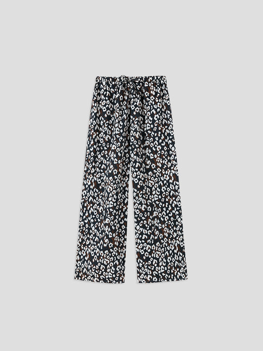 Leopard Print Loungewear Set