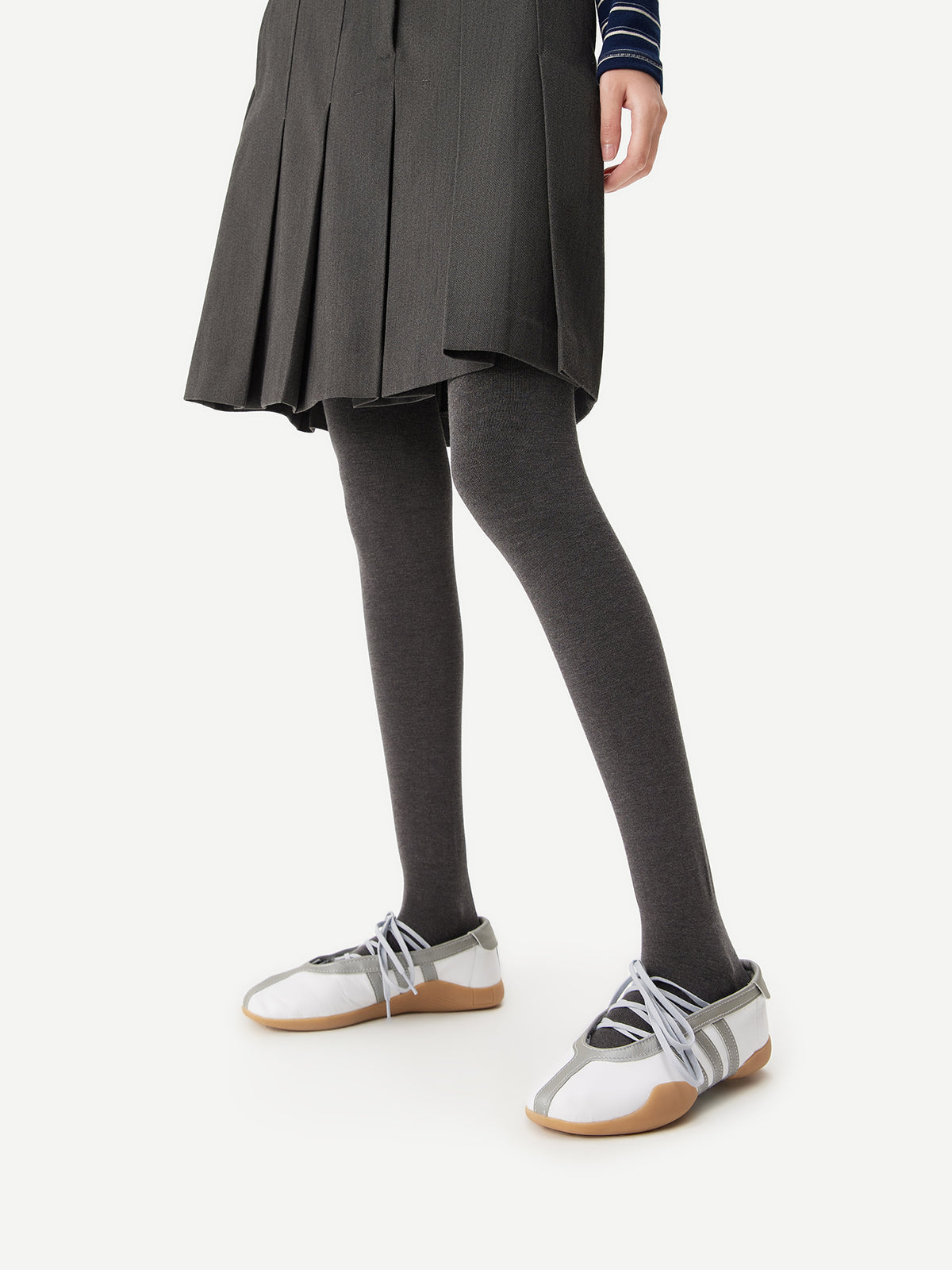Purple Label Thickened Merino Wool Tights