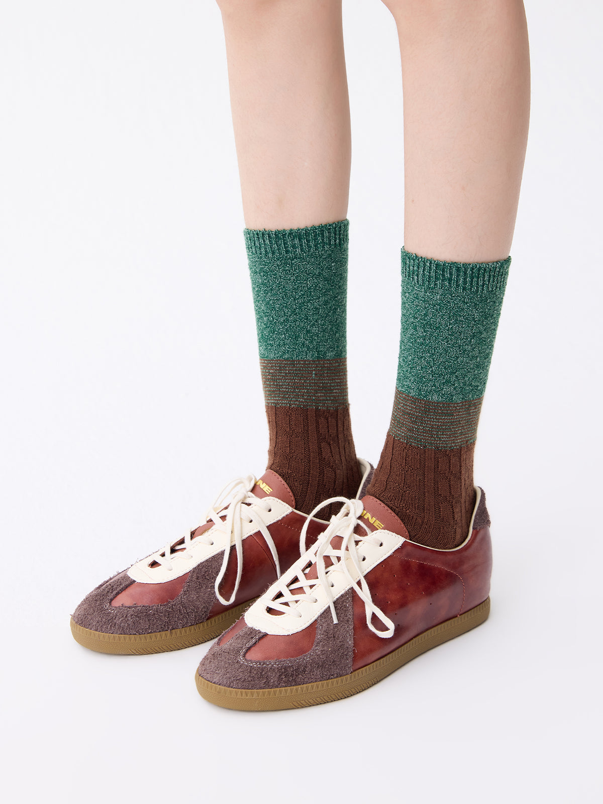 Purple Label AR Merino Wool Textured Socks
