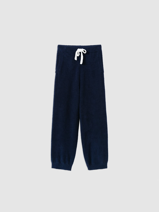 Contrast Stripe Soft Sherpa Set