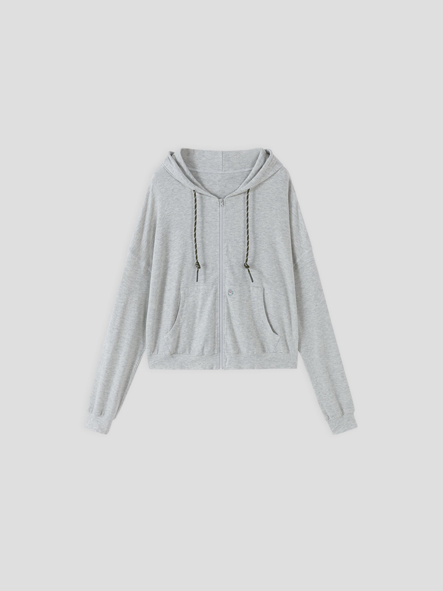 AR × Xuan Soft Cotton-Modal Zip-Up Hoodie